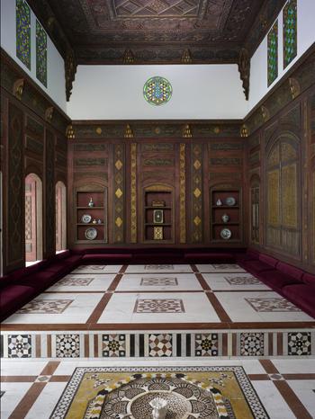 Reception Room (Qa'a), dated A.H. 1119/A.D. 1707. Syria, Damascus Reception Room (Qa'a), dated A.H. 1119/A.D. 1707. Syria, Damascus